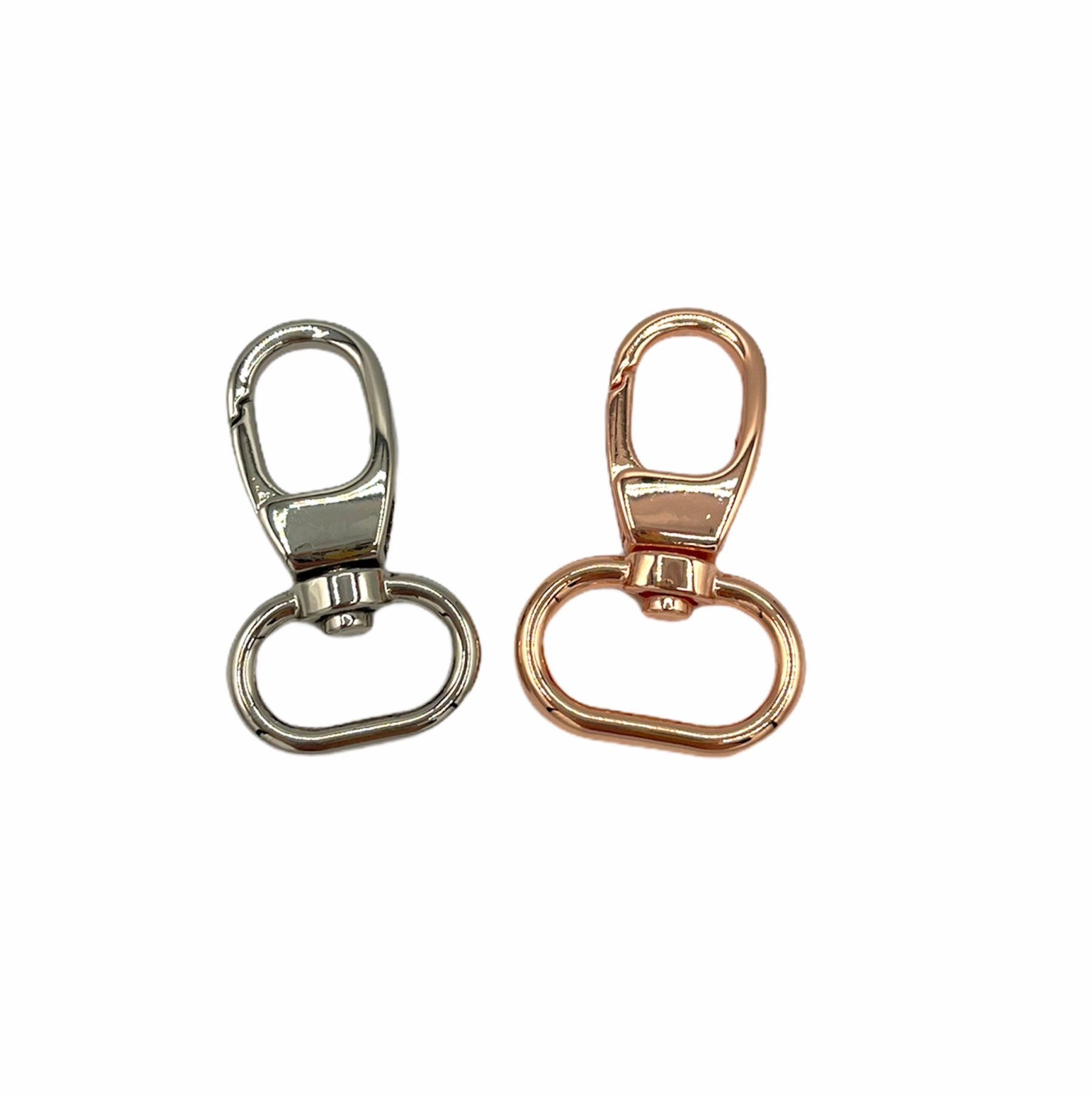 5/8 Inch Gunmetal Swivel Snap Hooks